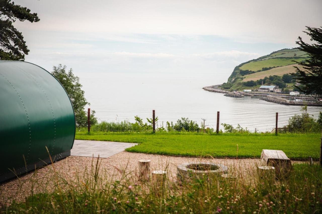 Glenarm Castle Ocean View Pods Hotel Exterior photo