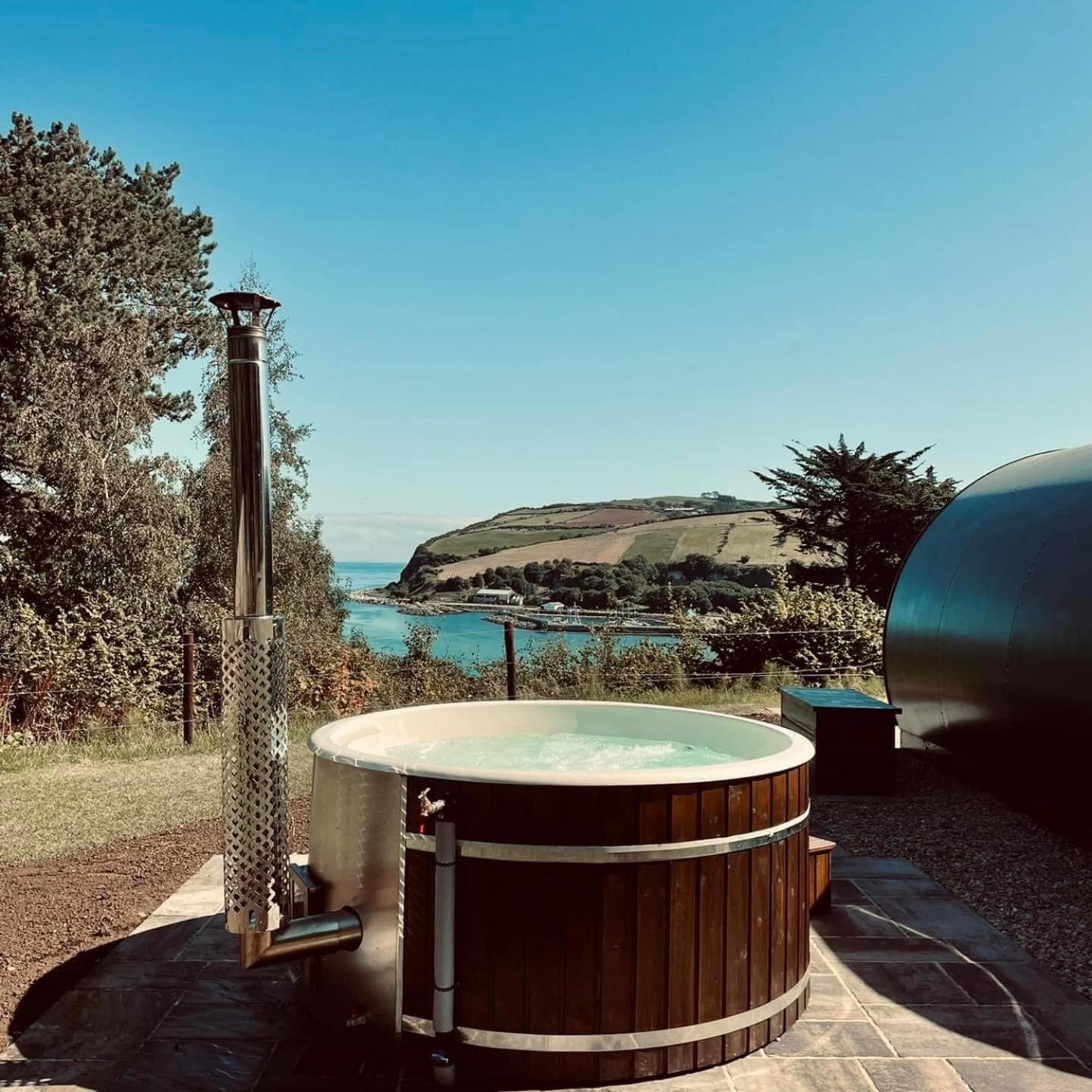 Glenarm Castle Ocean View Pods Hotel Exterior photo