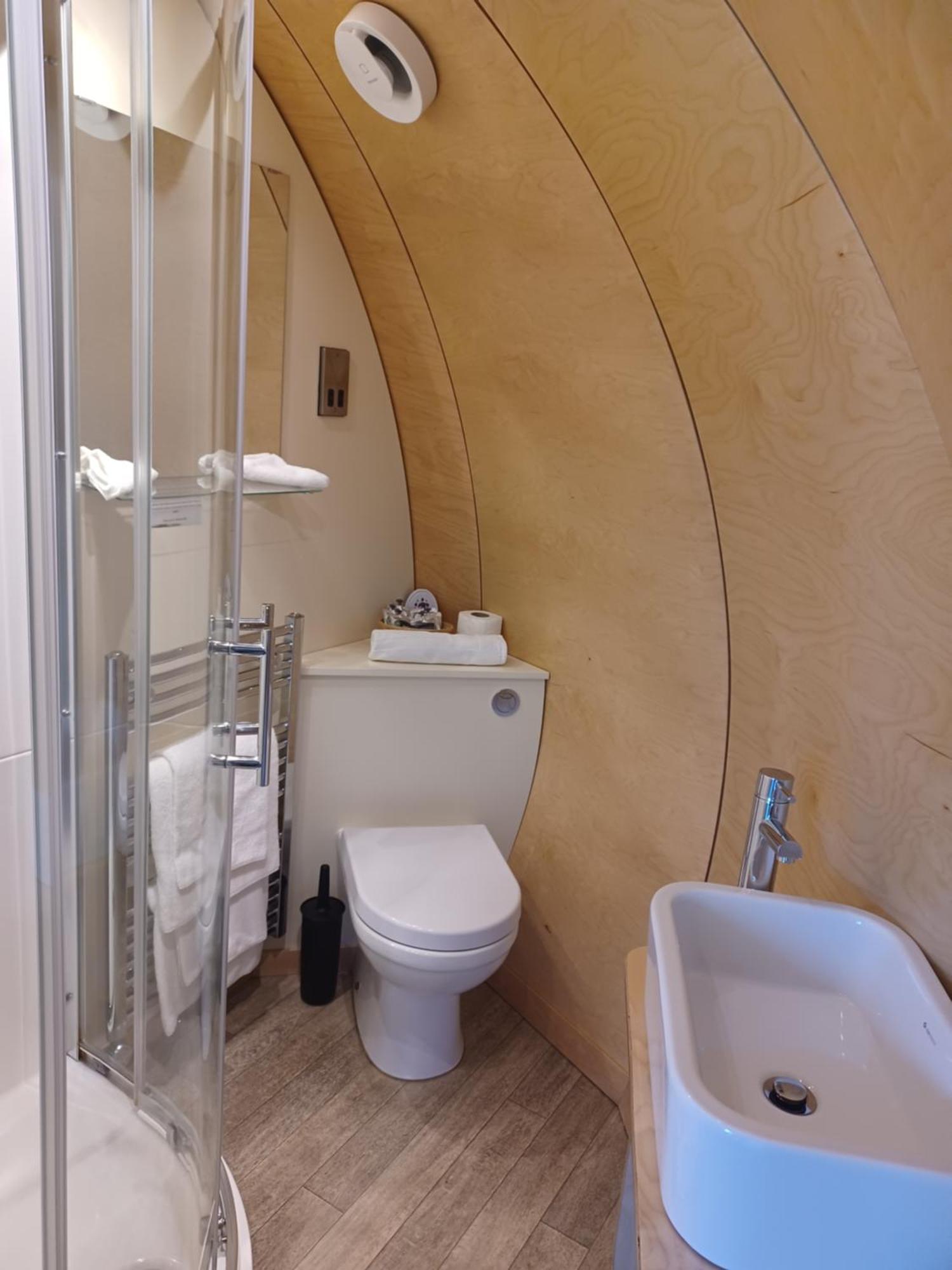 Glenarm Castle Ocean View Pods Hotel Exterior photo